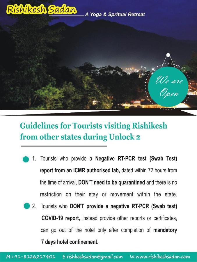 Rishikesh Sadan A Yoga & Spritual Retreat Hotel Tapovan Luaran gambar